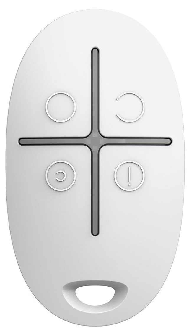 Ajax SpaceControl (9SA) white брелок (32843.04.WH3)