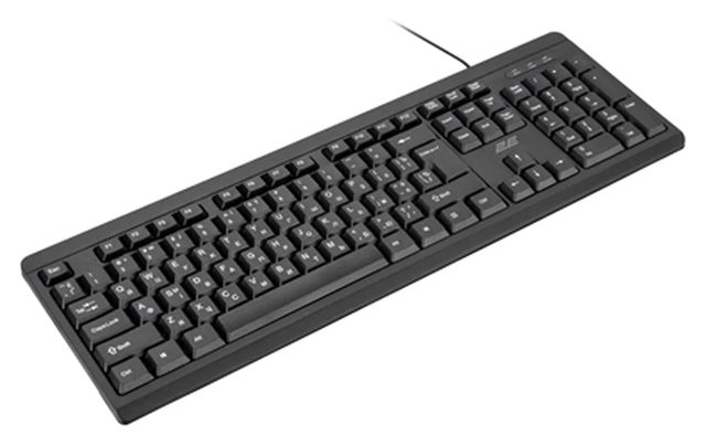 Комплект клавиатура и мышь 2E MK401, чёрный