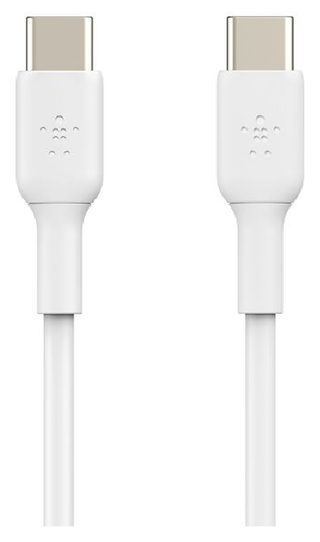 Кабель Belkin BoostCharge USB-C to USB-C 60W 1 м, белый