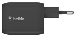 Зарядное устройство Belkin BoostCharge Pro Dual USB-C GaN PPS 45W, чёрный