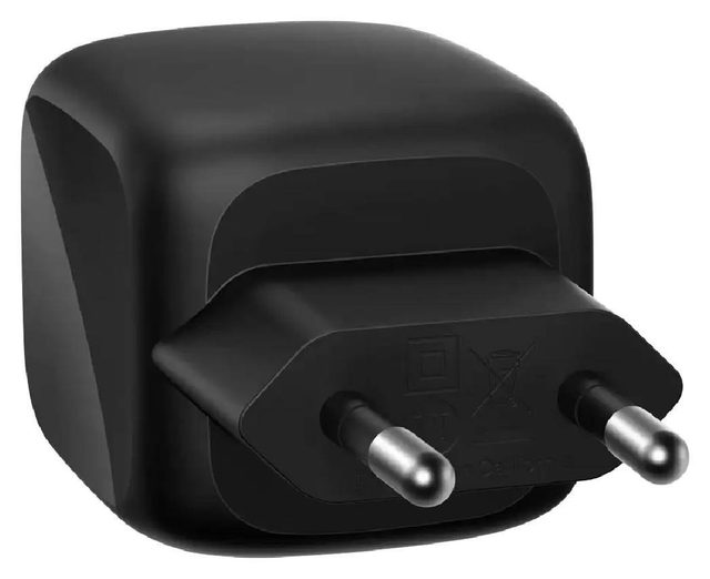 Zaryadlovchi qurilma Belkin BoostCharge Pro Dual USB-C GaN 50W, qora — Surat 3