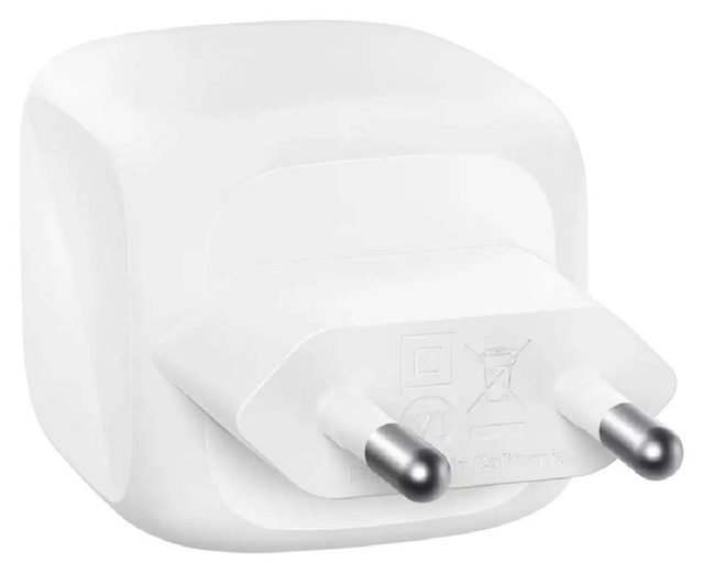 Zaryadlovchi qurilma Belkin BoostCharge Pro Dual USB-C GaN 50W, oq — Surat 4