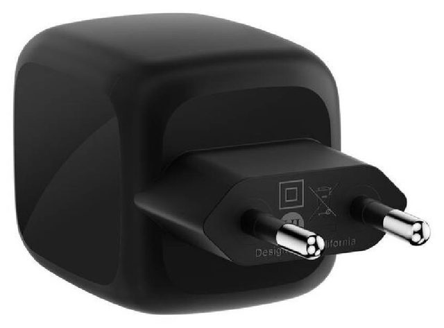 Zaryadlovchi qurilma Belkin BoostCharge Pro Dual USB-C GaN 67W, qora — Surat 3