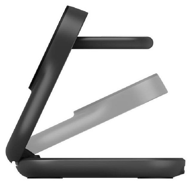 Беспроводное зарядное устройство Belkin BoostCharge Pro 3-in-1 Foldable Qi2 25W, чёрный — Фото 4