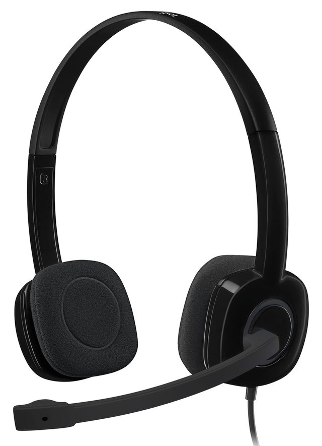 Garnitura Logitech H151, qora — Surat 2