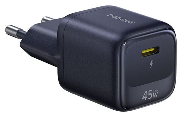 Сетевое зарядное устройство Baseus EnerFill FN22 1C 45W, чёрный — Фото 3