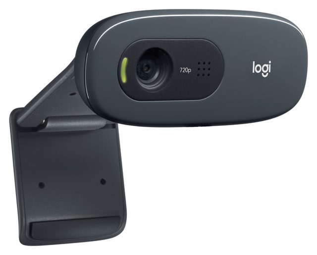 Veb-kamera Logitech C270, qora — Surat 4