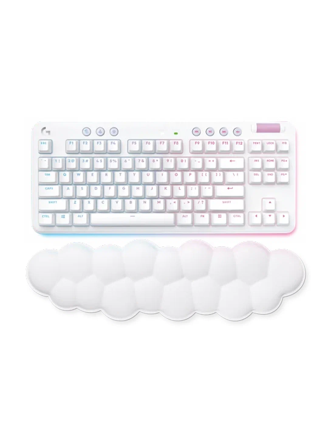 Mexanik klaviatura Logitech G715, oq