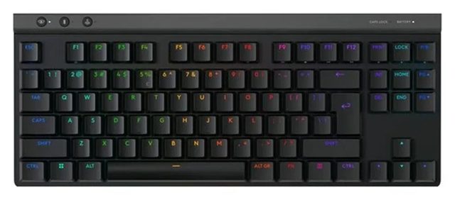 Oʻyin klaviaturasi Logitech G515 Lightspeed TKL, qora