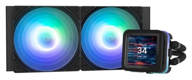 Suyuqlikli sovutish tizimi Zalman Alpha2 DS A24 ARGB, qora