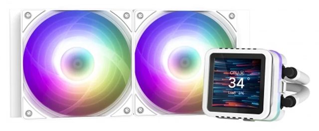 Suyuqlikli sovutish tizimi Zalman Alpha2 DS A24 ARGB, oq