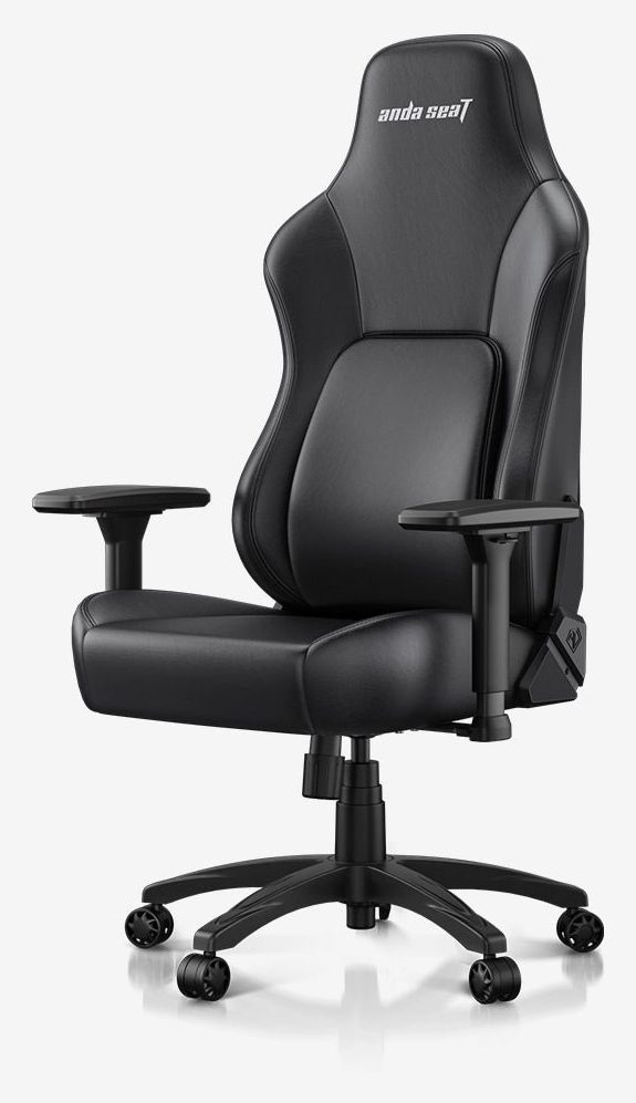 Кресло AndaSeat Phantom 4, ПВХ кожа, 2D-Armrests, чёрный