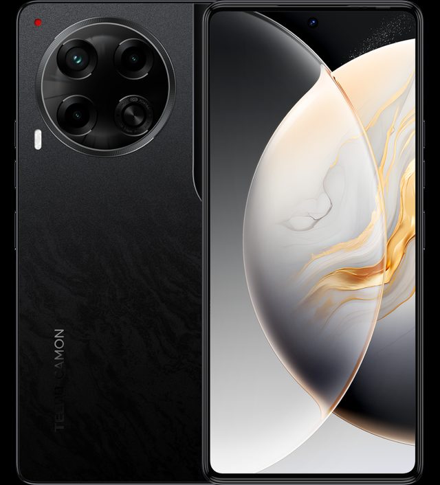 Смартфон Tecno Camon 30 5G 8/256 ГБ, чёрный