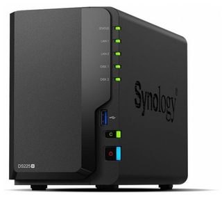 Сетевое хранилище Synology DiskStation DS225+, чёрный