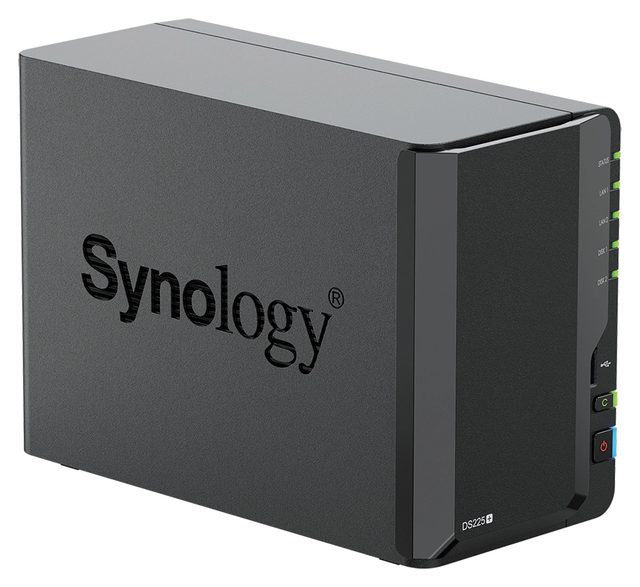 Сетевое хранилище Synology DiskStation DS225+, чёрный — Фото 7