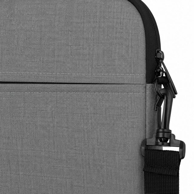 Сумка для ноутбука 2E Slim Keeper 13,3/14″, серый — Фото 7