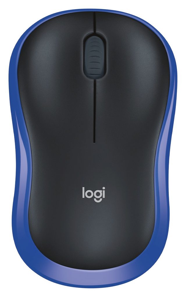 Simsiz sichqoncha Logitech M185, koʻk — Surat 2