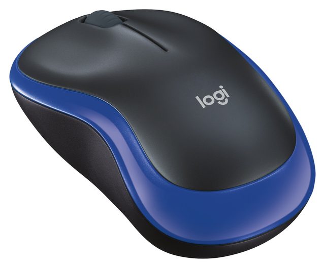 Simsiz sichqoncha Logitech M185, koʻk — Surat 3