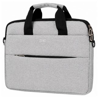 Noutbuk uchun sumka 2E Slim Keeper Plus 13/14″, kulrang