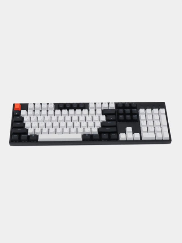 Mexanik klaviatura Keychron C2 Gateron G Pro Blue, qora