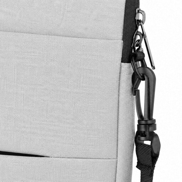 Сумка для ноутбука 2E Slim Keeper Plus 17″, серый — Фото 8