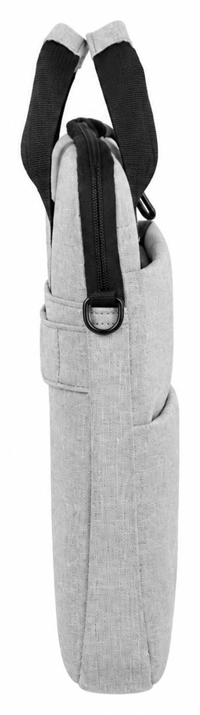 Сумка для ноутбука 2E Slim Keeper Plus 17″, серый — Фото 6