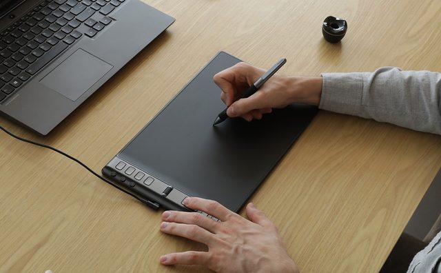 Grafik planshet Huion Inspiroy 2 L, qora — Surat 7