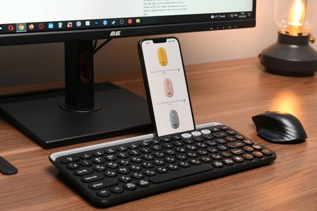 Keyboard 2E KS250 WL BT Black — Surat 2