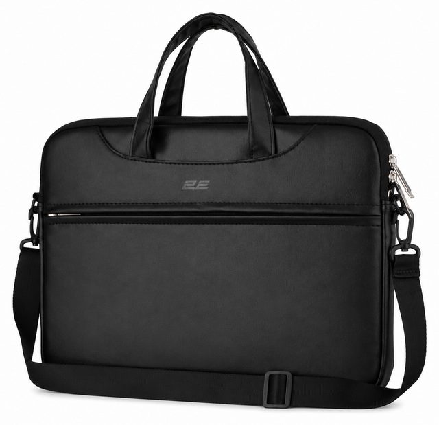 Сумка для ноутбука 2E Slim Business 17″, чёрный — Фото 2