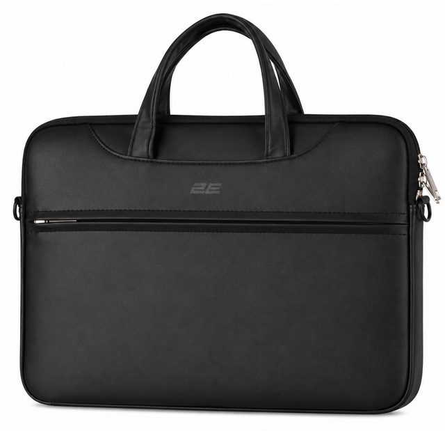 Сумка для ноутбука 2E Slim Business 17″, чёрный — Фото 3