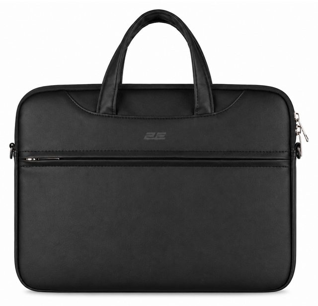 Сумка для ноутбука 2E Slim Business 17″, чёрный — Фото 4