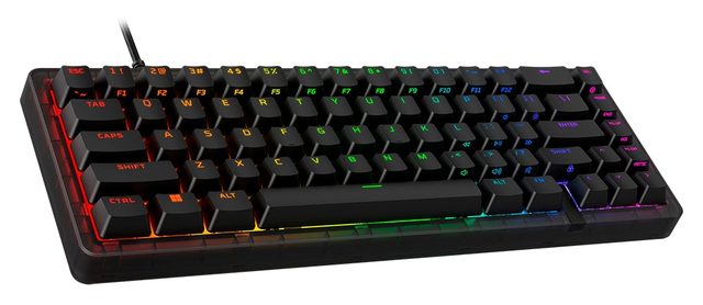 Oʻyin klaviaturasi HyperX Origins 2 65, qora — Surat 3