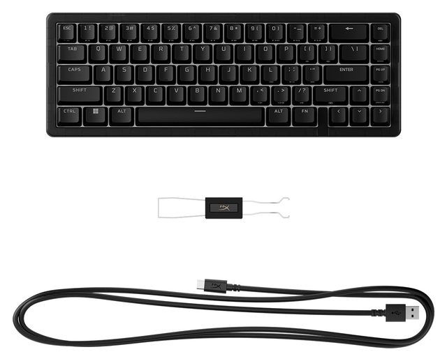 Oʻyin klaviaturasi HyperX Origins 2 65, qora — Surat 5