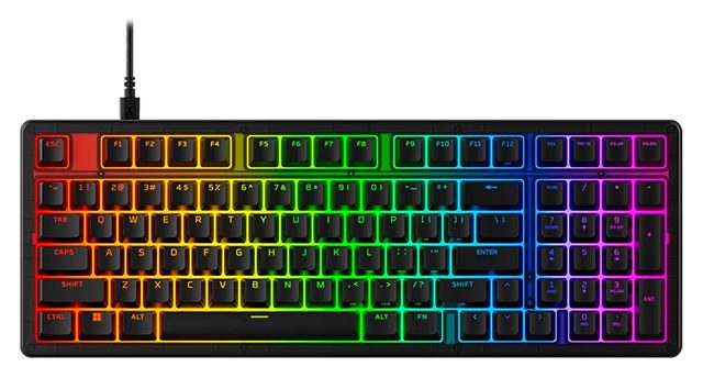 Oʻyin klaviaturasi HyperX Origins 2 1800, qora