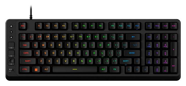 Oʻyin klaviaturasi HyperX Eve 1800, qora