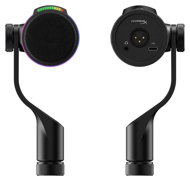 Dinamik mikrofon HyperX FlipCast, qora — Surat 5
