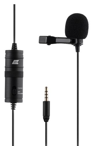 Микрофон-петличка 2E ML010, чёрный