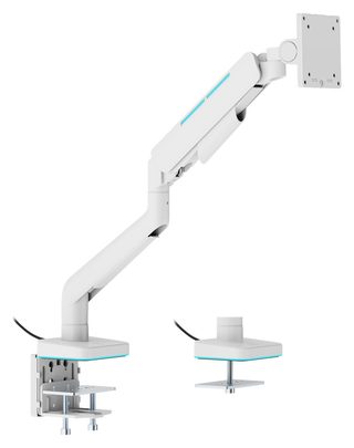 Настольный кронштейн для монитора Brateck LDT85-C012L, белый