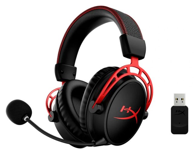 Беспроводная игровая гарнитура HyperX Cloud Alpha, чёрный