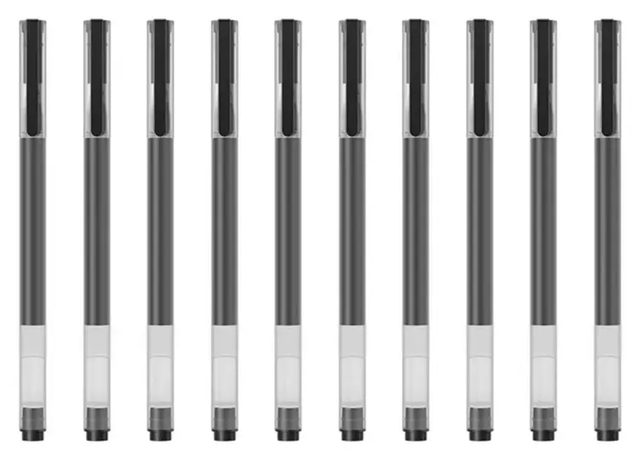 Гелевая ручка Xiaomi High-capacity Gel Pen, чёрный — Фото 3