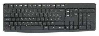 Беспроводной комплект клавиатура и мышь Logitech MK235, серый