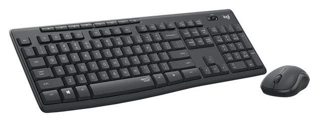 Simsiz klaviatura va sichqoncha toʻplami Logitech MK295 Silent, grafit rang — Surat 4
