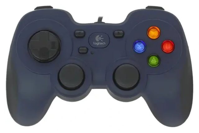 Geympad Logitech F310, qora