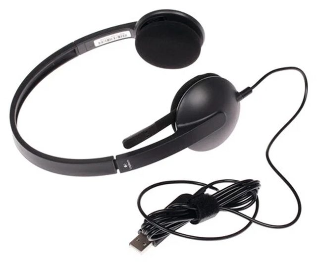 Гарнитура Logitech H340, чёрный