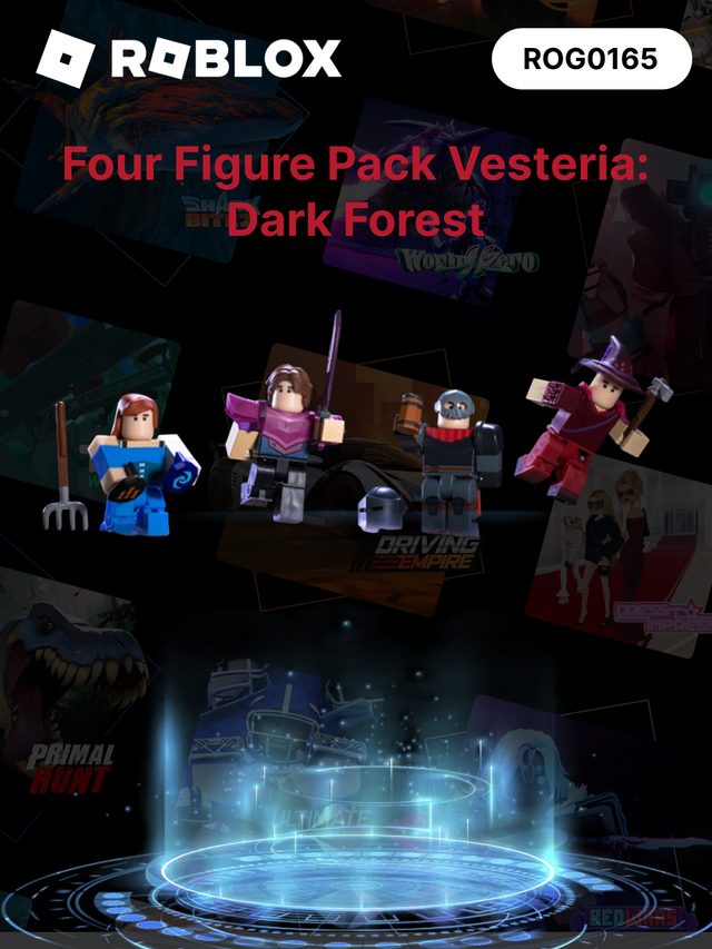 Игровой набор Roblox Vesteria Dark Forest — Фото 2