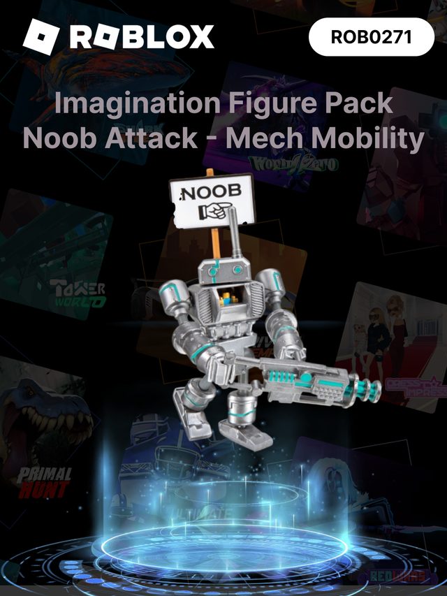 Игровой набор Roblox Noob Attack Mech Mobility — Фото 2