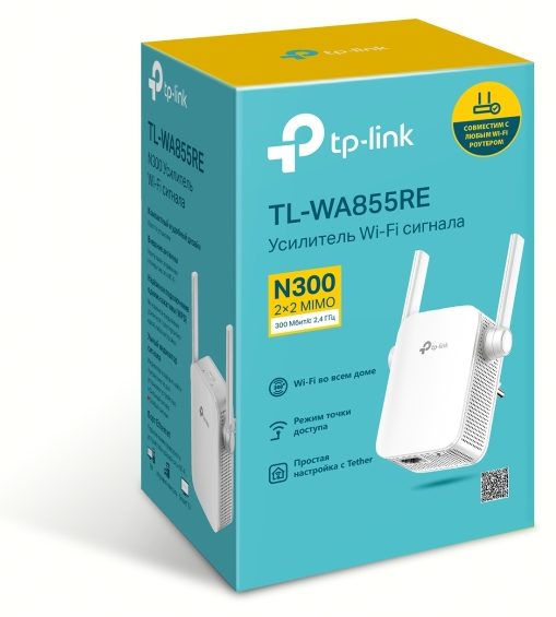 Усилитель Wi-Fi сигнала TP-Link TL-WA855RE — Фото 2