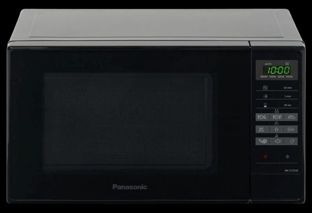 Mikrotoʻlqinli pech Panasonic NN-ST25HB, qora — Surat 4