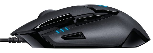 Oʻyin sichqonchasi Logitech G402 Hyperion Fury, qora — Surat 3