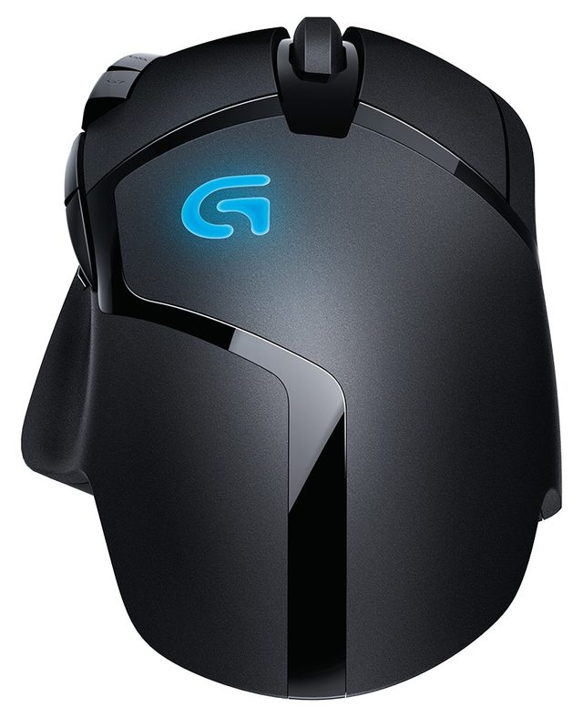 Oʻyin sichqonchasi Logitech G402 Hyperion Fury, qora — Surat 4